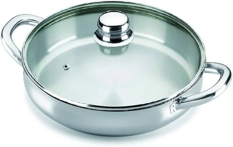 ALZA OMEGA CRISTAL guisera-tartera 28 cm.