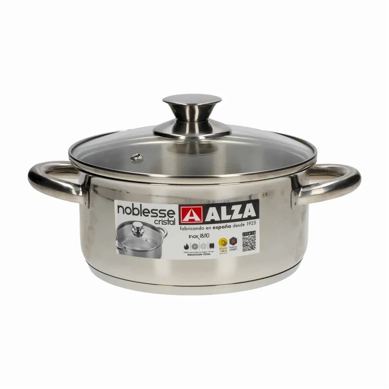 ALZA NOBLESSE CRISTAL casseruola 18 cm.