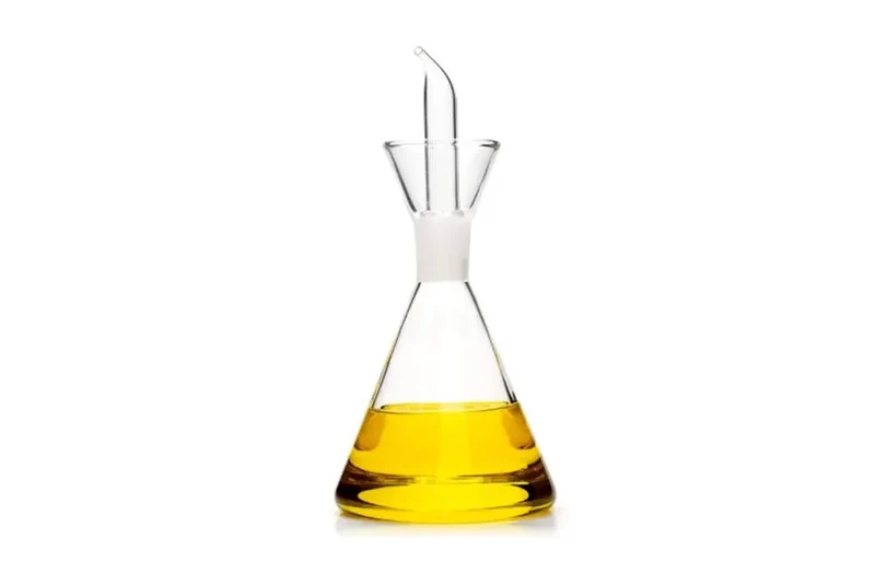 ALZA ARBEQUINA aceitera provetta in vetro 250ml.