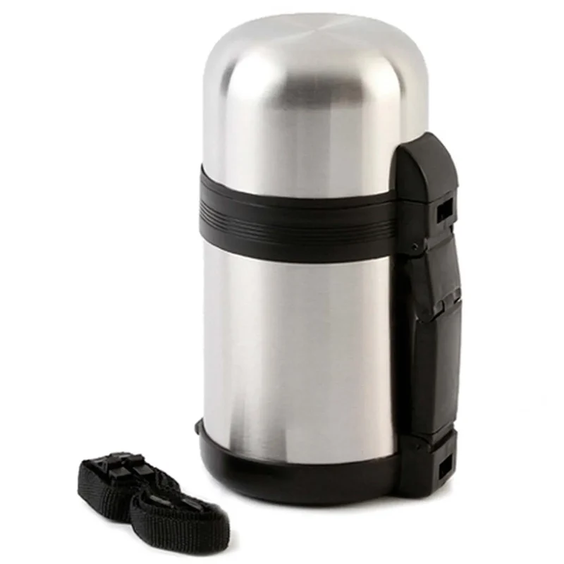 ALZA DUO termo doppio uso (solidi e liquidi) in acciaio inox 750 ml.