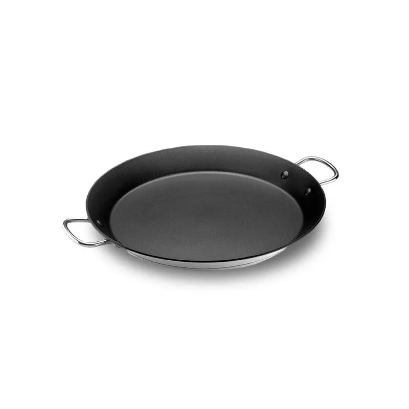 ALZA BASIC paellera valenciana in acciaio inossidabile antiaderente da 32 cm.