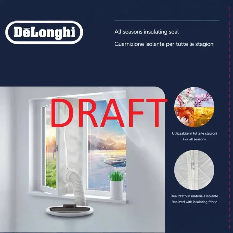 DeLonghi Guarnizione per finestra condizionatore d'aria AS00007125