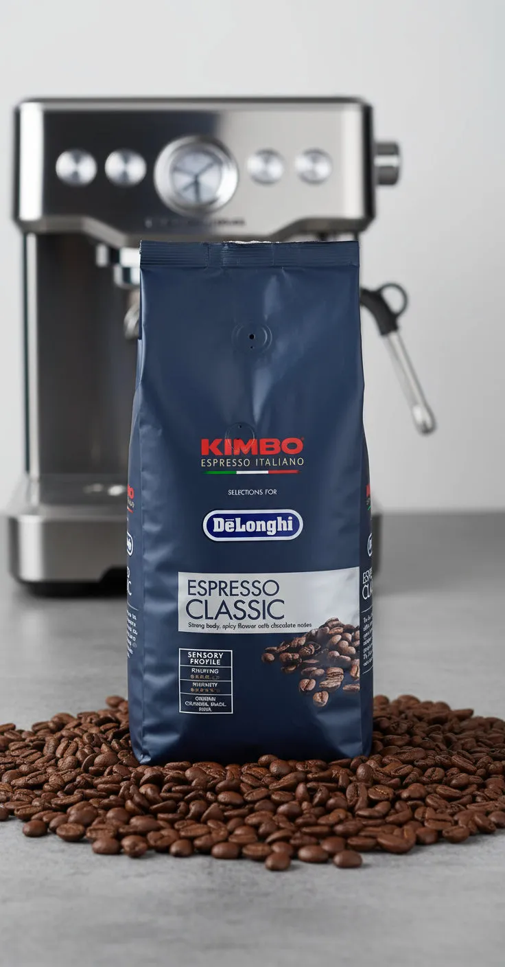 DeLonghi Caffè Classico Kimbo in grani 1Kg. DLSC611