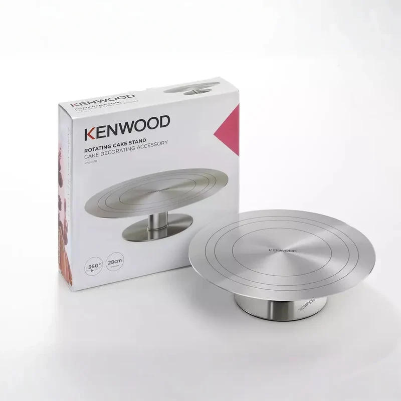 Kenwood Supporto girevole per torte in acciaio inox rotazione di 360° AS00002754