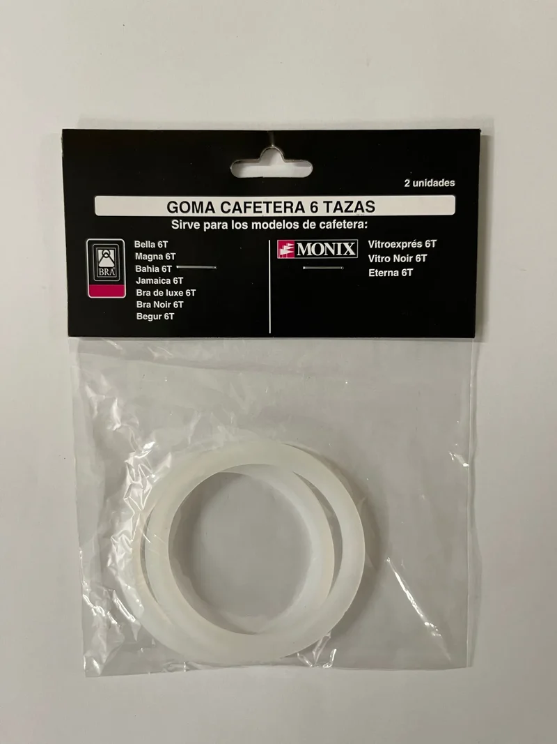 Guarnizione Caffettiera 6 Tz Inox.Alu. Bra-Monix 990927