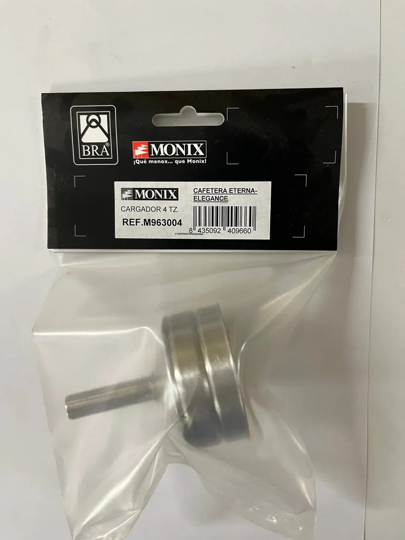 Caricatore 4 Tz Inox. Caffettiera Monix Eterna-Aroma Bra Elegance M963004