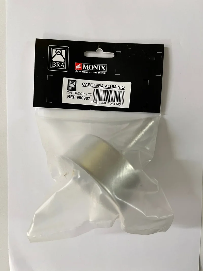 Caricatore 9 Tz Alluminio Caffettiera Bra De Luxe-Titanium-Perfetta 990967